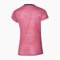 Női futópóló Mizuno Premium Aero Tee sangria sunset 2