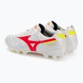 Férfi Mizuno Morelia II Elite MD futballcipő fehér/gyöngykorall2/bolt2 3