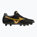 Mizuno Morelia II PRO MD férfi futballcipő fekete/arany/sötét árnyék 9