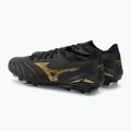 Mizuno Morelia Neo IV Beta Elite MD férfi futballcipő fekete/arany/fekete 4