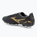 Mizuno Morelia Neo IV Pro MIX labdarúgócipő fekete/arany/fekete 3