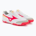 Férfi Mizuno Morelia Sala Classic TF futballcipő fehér/gyöngykorall2/bolt2 4