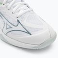 Férfi röplabda cipő Mizuno Thunder Blade Z fehér / g ridge / patina zöld 7