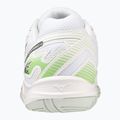 Női röplabda cipő Mizuno Cyclone Speed 4 white/gridge/patinagreen 10