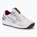 Női röplabda cipő Mizuno Cyclone Speed 4 white/cabermet/mp gold