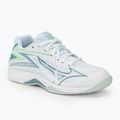 Gyerek röplabda cipő Mizuno Lightning Star Z7 JR white/gridge/patinagreen