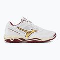 Női kézilabda cipő Mizuno Wave Phantom 3 white/cabernet/mp gold 2