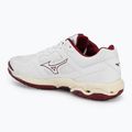 Női kézilabda cipő Mizuno Wave Phantom 3 white/cabernet/mp gold 3