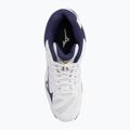 Férfi röplabda cipő Mizuno Wave Voltage Mid fehér / kék szalag / mp arany 7