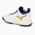 Röplabda cipő Mizuno Wave Dimension Mid white/blue ribbon/mp gold 3