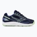 Gyerek röplabda cipő Mizuno Cyclone Speed 4 Jr eblue/tech green/lolite 2