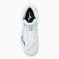 Női röplabda cipő Mizuno Wave Voltage Mid white/glacial ridge/patina green 5