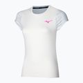 Női teniszpóló Mizuno Charge Printed Tee white 3