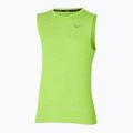 Férfi futópóló Mizuno Impulse Core lime