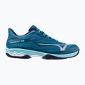 Férfi teniszcipő Mizuno Wave Exceed Light 2 AC moroccan blue / white / bluejay 8