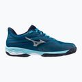 Férfi teniszcipő Mizuno Wave Exceed Light 2 AC moroccan blue / white / bluejay 9