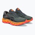 Női futócipő Mizuno Wave Sky 7 turbulence/white/carrot curl 5