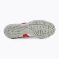 Gyerek focicipő Mizuno MRL Sala Club TF Jr white/radiant red 4