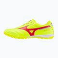 Mizuno Morelia Sala Elite TF biztonsági sárga/tüzes korall 2/galaxy ezüst férfi futballcipő 3