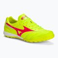 Mizuno Morelia Sala Elite TF biztonsági sárga/tüzes korall 2/galaxy ezüst férfi futballcipő
