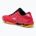 Férfi röplabda cipő Mizuno Wave Voltage radiant red/white/carrot curl 3