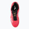 Férfi röplabda cipő Mizuno Wave Voltage radiant red/white/carrot curl 5