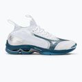 Férfi röplabdacipő Mizuno Wave Lightning Neo2 fehér/tengerészkék/ezüst 2