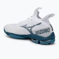 Férfi röplabdacipő Mizuno Wave Lightning Neo2 fehér/tengerészkék/ezüst 3
