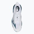 Férfi röplabdacipő Mizuno Wave Lightning Neo2 fehér/tengerészkék/ezüst 5