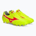 Mizuno Morelia II Pro MD biztonsági sárga/tüzes korall 2/galaxis ezüst férfi futballcipő 4