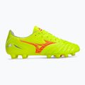 Mizuno Morelia Neo IV Pro MD biztonsági sárga/tüzes korall 2/galaxis ezüst férfi futballcipő 2