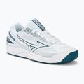 Férfi röplabda cipő Mizuno Cyclone Speed 4 white/sailor blue/silver