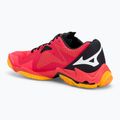 Mizuno Wave Lightning Z8 röplabda cipő ragyogó piros/ fehér/ répa curl 3