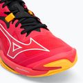 Mizuno Wave Lightning Z8 röplabda cipő ragyogó piros/ fehér/ répa curl 7