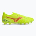 Mizuno Morelia Neo IV Β Elite MD biztonsági sárga/tüzes korall 2/galaxis ezüst férfi futballcipő 2