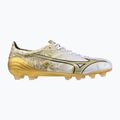 Férfi focicipő Mizuno Αlpha Japan Md white/ge gold/black 8