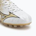 Férfi futballcipő Mizuno Alpha Japan AG fehér/gearany/fekete 7