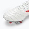 Férfi focicipő Mizuno Morelia Neo IV Β Japan Mix white/radiant red/hot coral 7