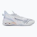 Női kézilabda cipő Mizuno Wave Mirage 5 fehér/sárga barack/barack parfait 2
