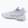 Női kézilabda cipő Mizuno Wave Mirage 5 fehér/sárga barack/barack parfait 3