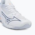 Női kézilabda cipő Mizuno Wave Mirage 5 fehér/sárga barack/barack parfait 7