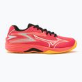 Mizuno Lightning Star Z7 radiant red/white/carrot curl gyermek röplabdacipő 2