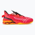 Férfi kézilabda cipő Mizuno Wave Mirage 5 radiant red/white/carrot curl 2