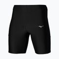 Férfi Mizuno Impulse Core Core Mid Tight futó rövidnadrág fekete 3