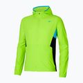 Férfi Mizuno Alpha Jacket lime futó dzseki