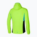 Férfi futókabát Mizuno Alpha Jacket lime 2
