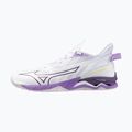 Női kézilabda cipő Mizuno Wave Mirage 5 fehér/patrician purple/quince 8