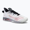 Férfi kézilabda cipő Mizuno Wave Mirage 5 fehér/salsa/fekete