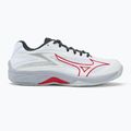 Gyermek röplabda cipő Mizuno Lightning Star Z7 fehér/szalézi/fekete 2