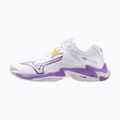 Női röplabda cipő Mizuno Wave Lightning Z8 fehér/patrician purple/quince 8